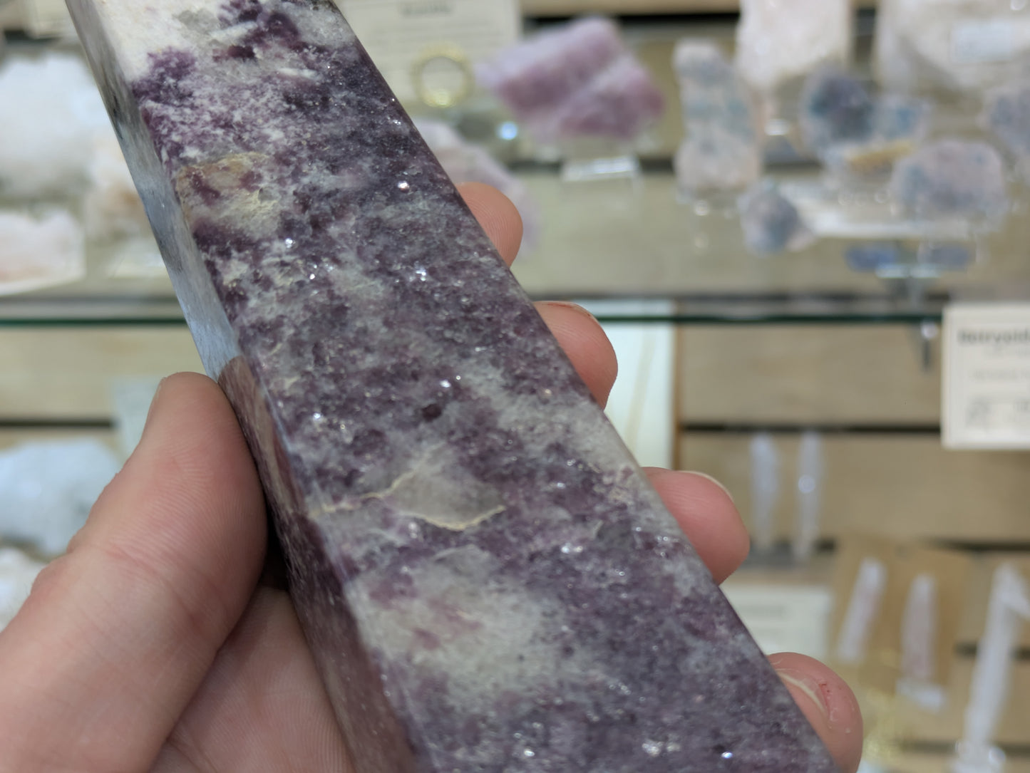 Lepidolite Tower