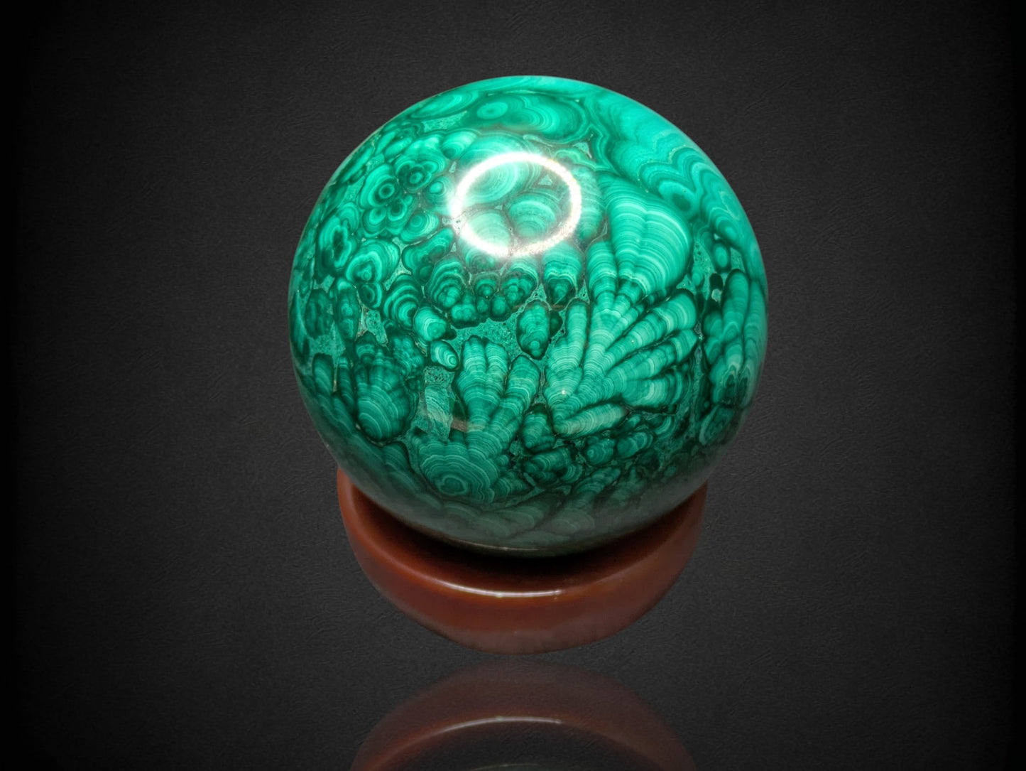AAA Malachite Sphere