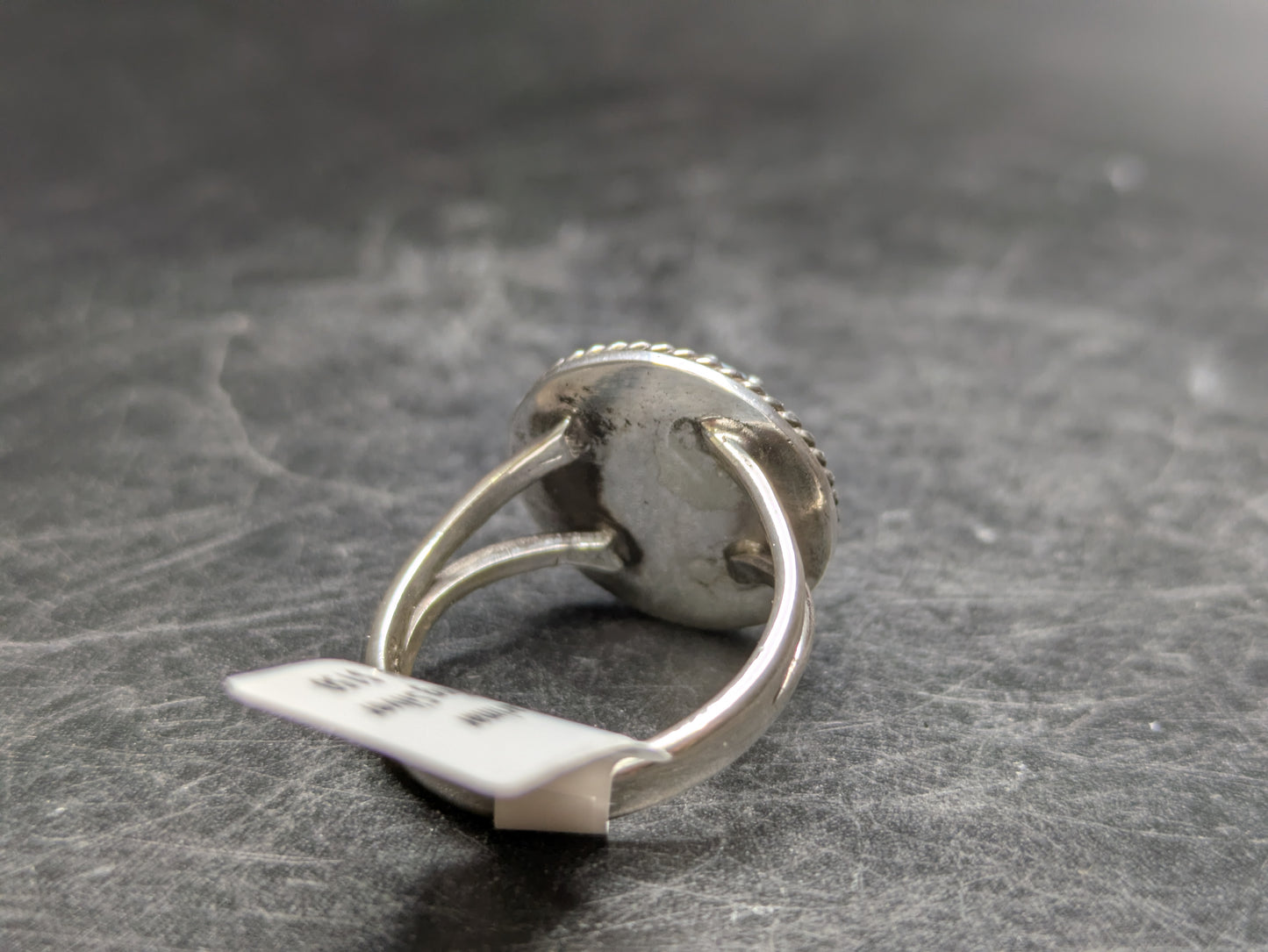 Sterling Silver Larimar Ring