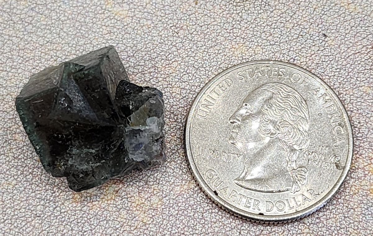 Fluorite- Naughty Gnome Pocket, Diana Maria Mine, Frosterley, Weardale, Co. Durham, England