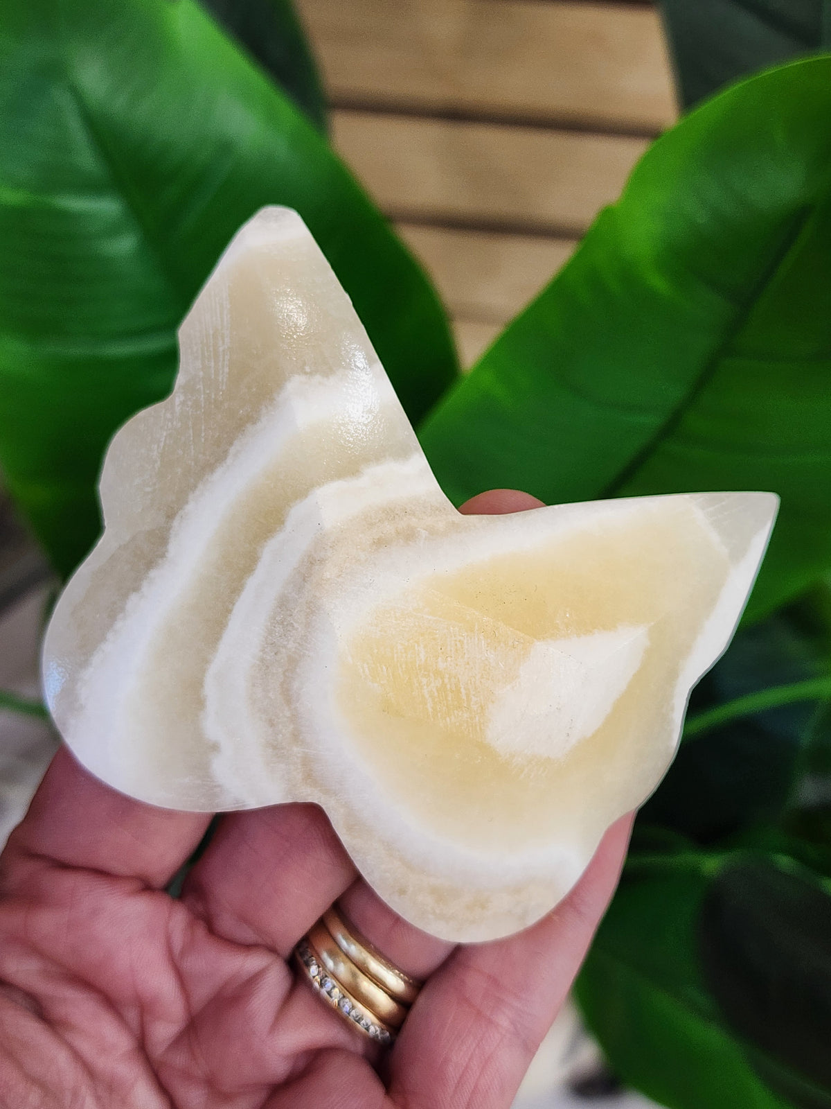 Orange Calcite Butterfly - 3 inches