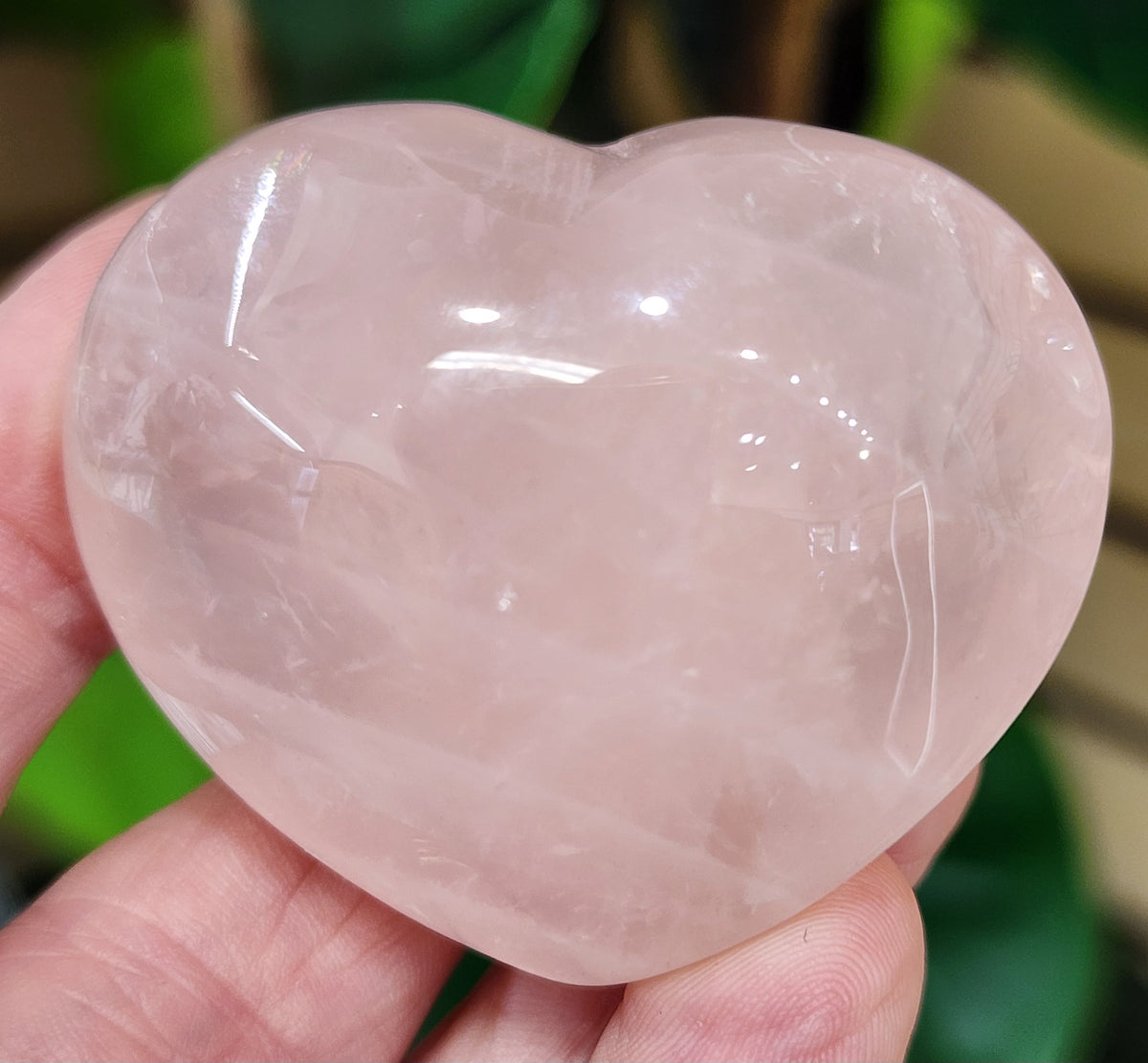 Rose Quartz Heart - 1.9 inches