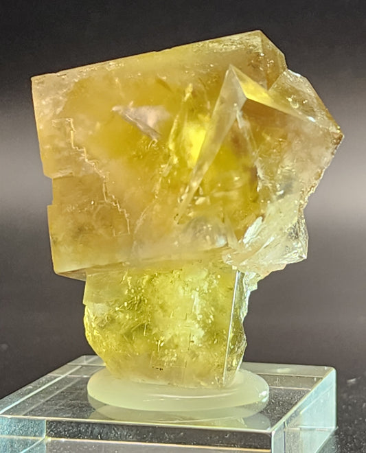 Fluorite- Harvest Pocket, Bull Vein, Lady Annabella Mine, Eastgate, Weardale, County Durham, England, HP002