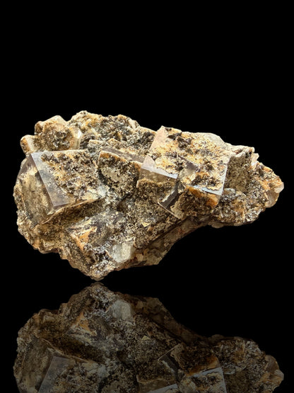 Fluorite - River Catcher Vein, Diana Maria Mine, Frosterley, Weardale, Co. Durham, England