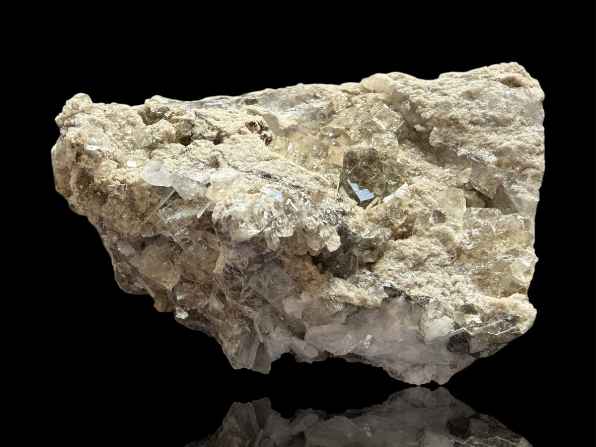 Fluorite - Stoneco White Rock Quarry, Clay Center, Allen Township, Ottawa County, Ohio, USA