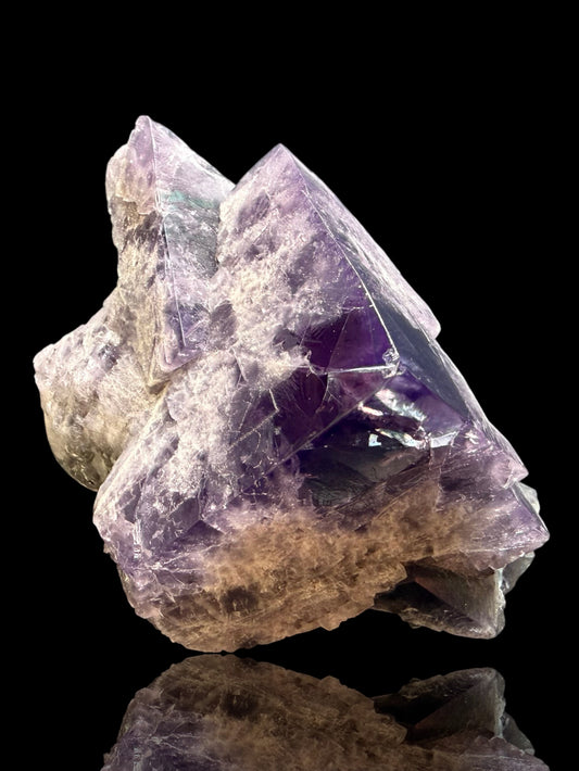 Fluorite - Purple Rain Pocket, Lady Annabella Mine, Eastgate, Weardale, Co. Durham, England