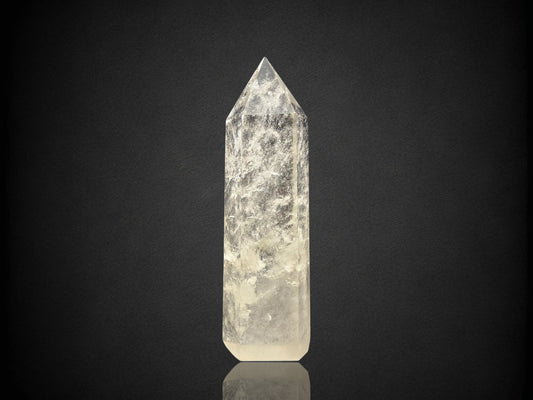 Large Clear Quartz Six Sided Tower