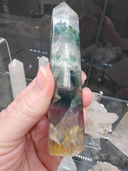 Rainbow Fluorite Tower
