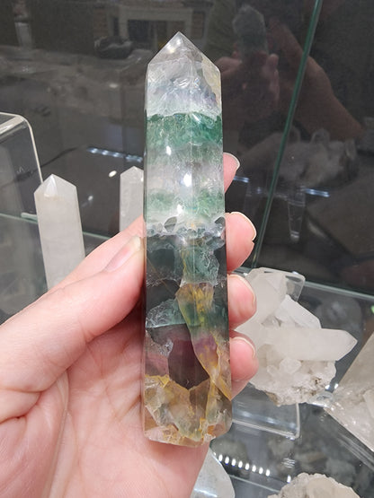 Rainbow Fluorite Tower