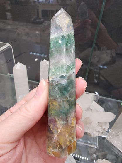 Rainbow Fluorite Tower
