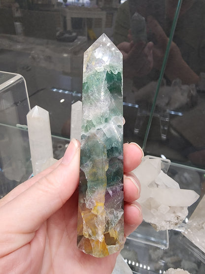 Rainbow Fluorite Tower