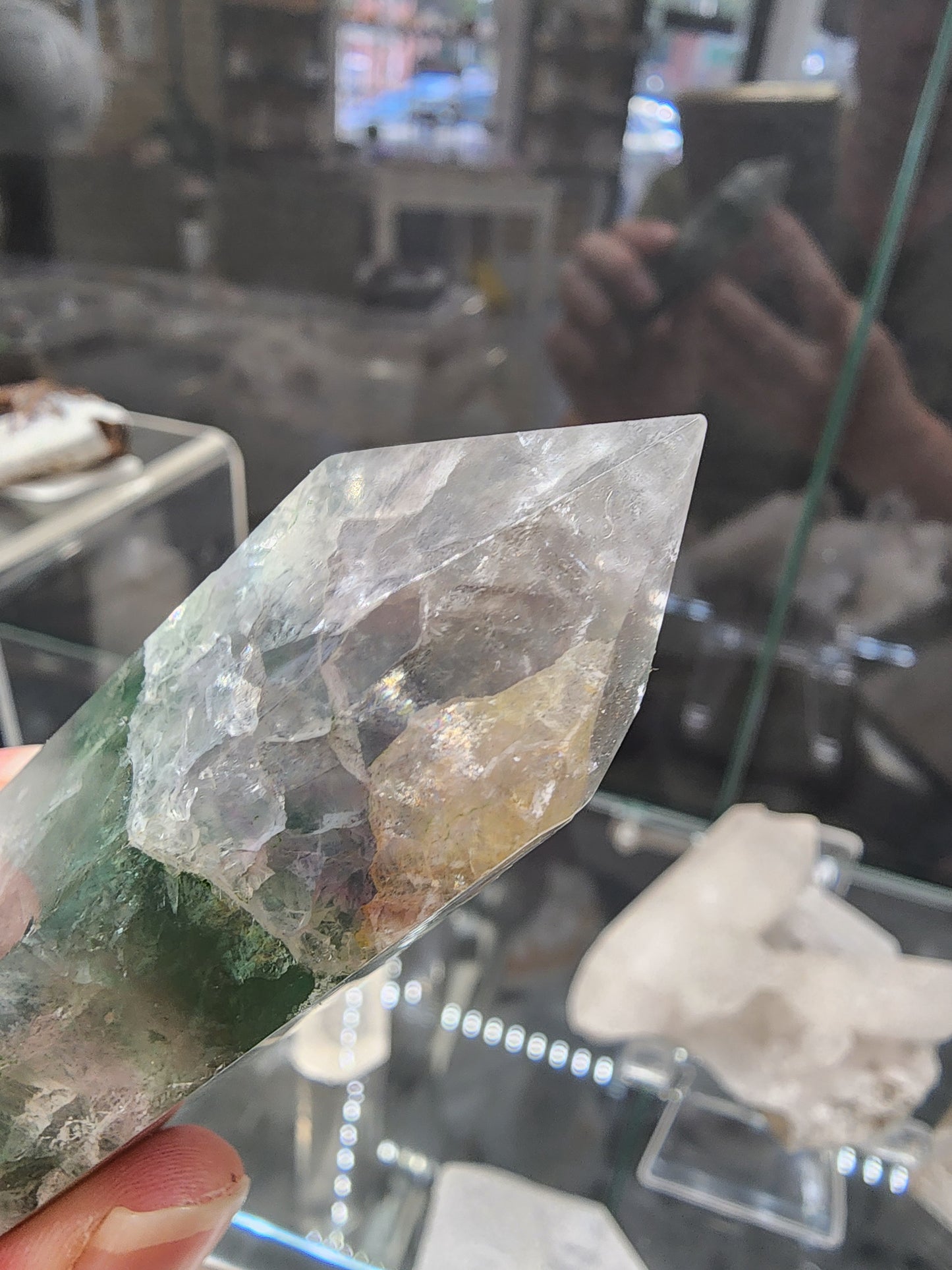 Rainbow Fluorite Tower