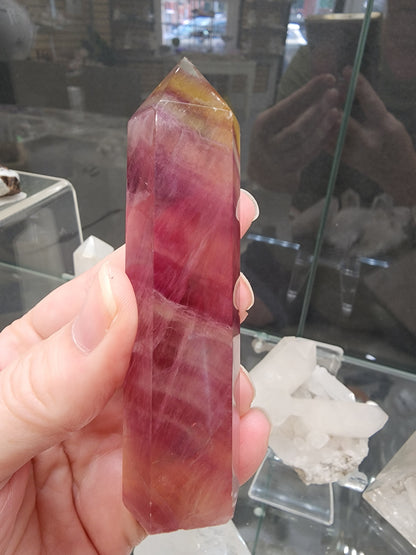 Rainbow Fluorite Tower