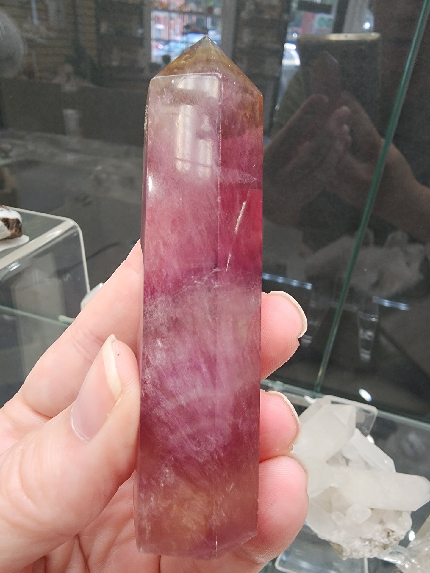 Rainbow Fluorite Tower
