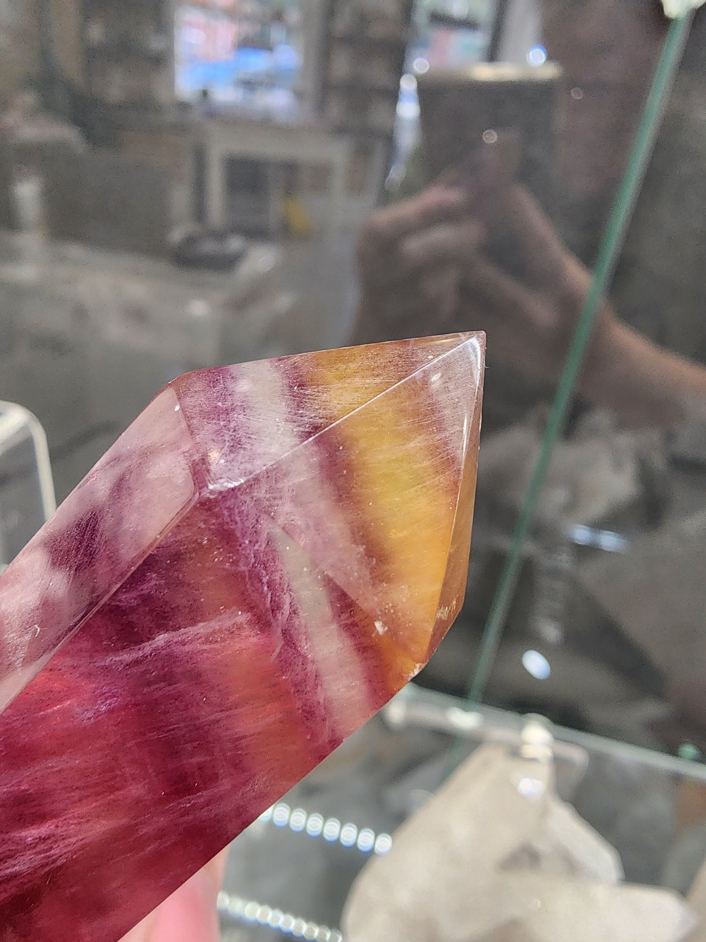 Rainbow Fluorite Tower