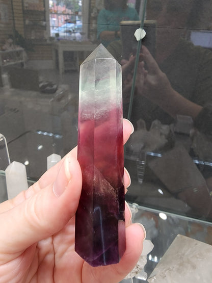 Rainbow Fluorite Tower