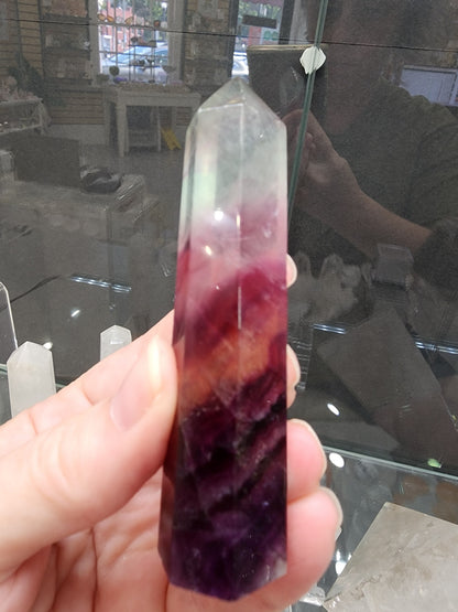 Rainbow Fluorite Tower