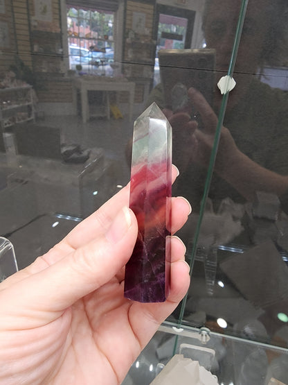 Rainbow Fluorite Tower