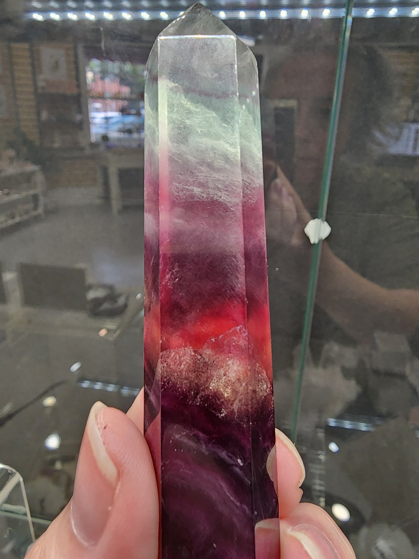 Rainbow Fluorite Tower