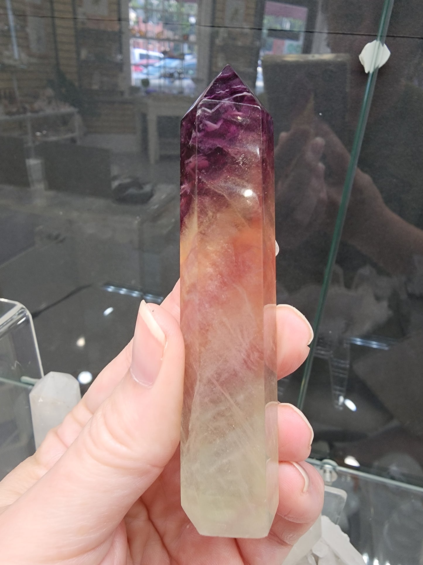 Rainbow Fluorite Tower