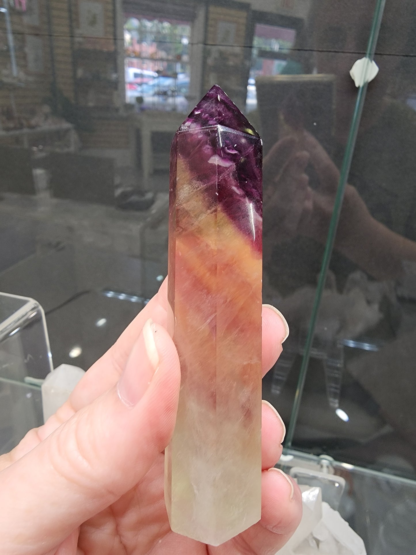 Rainbow Fluorite Tower