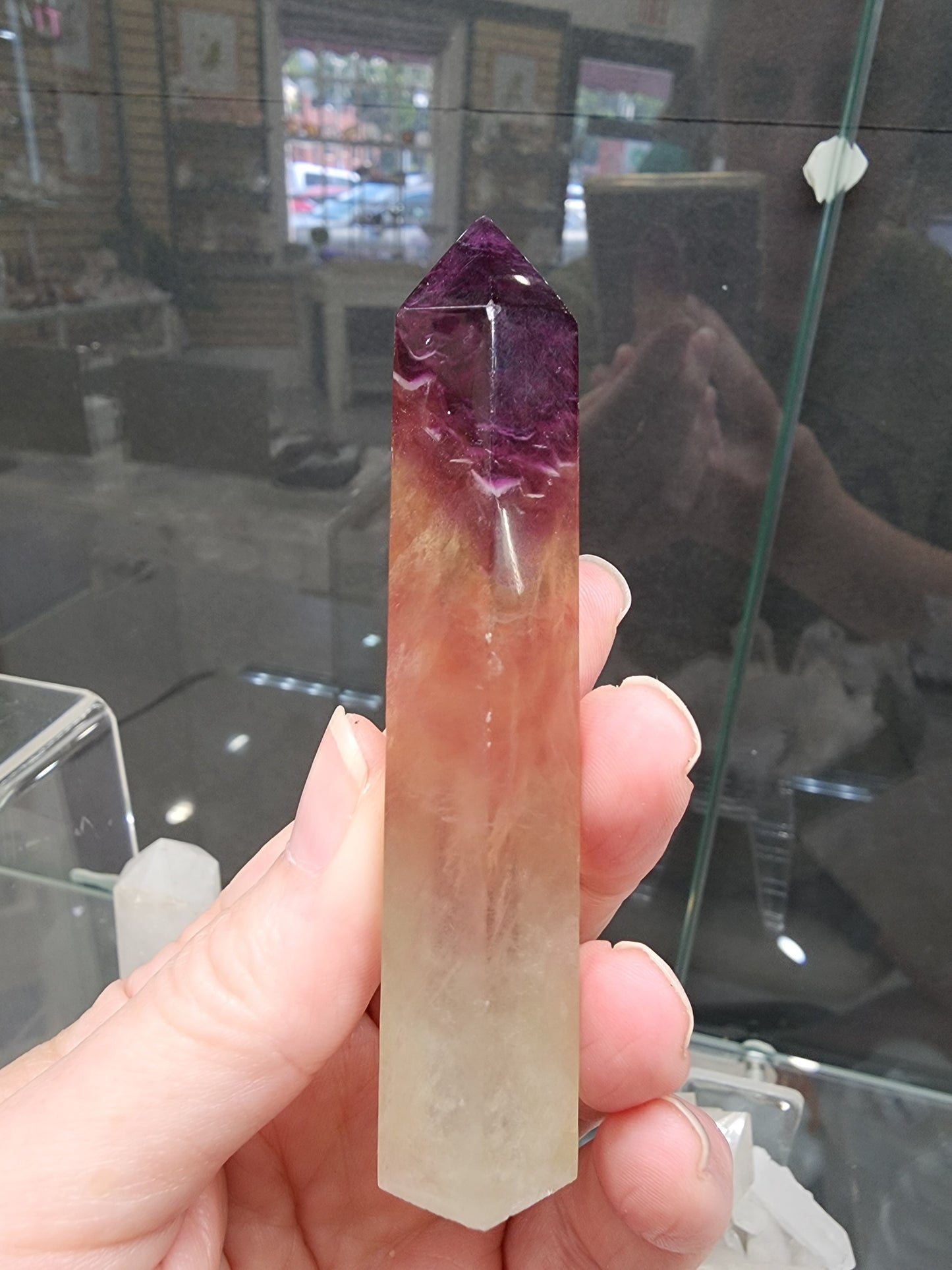 Rainbow Fluorite Tower