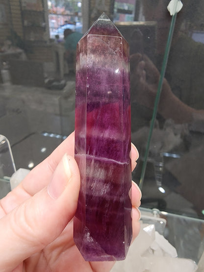 Rainbow Fluorite Tower