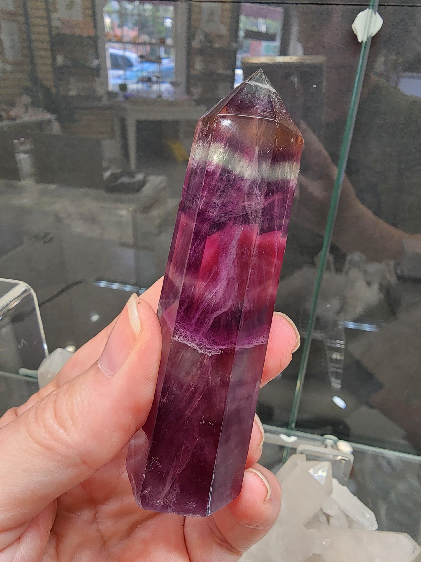 Rainbow Fluorite Tower