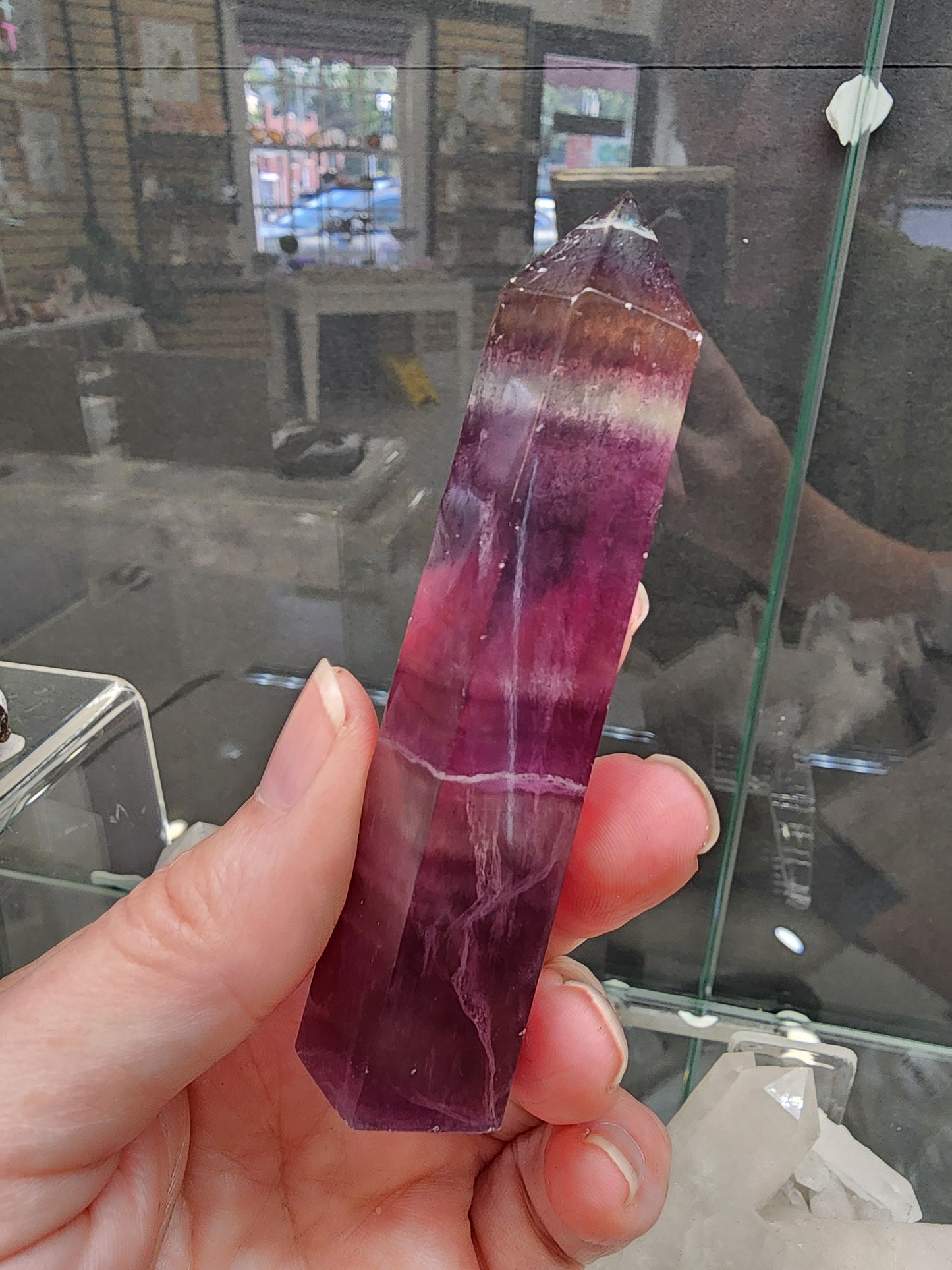 Rainbow Fluorite Tower