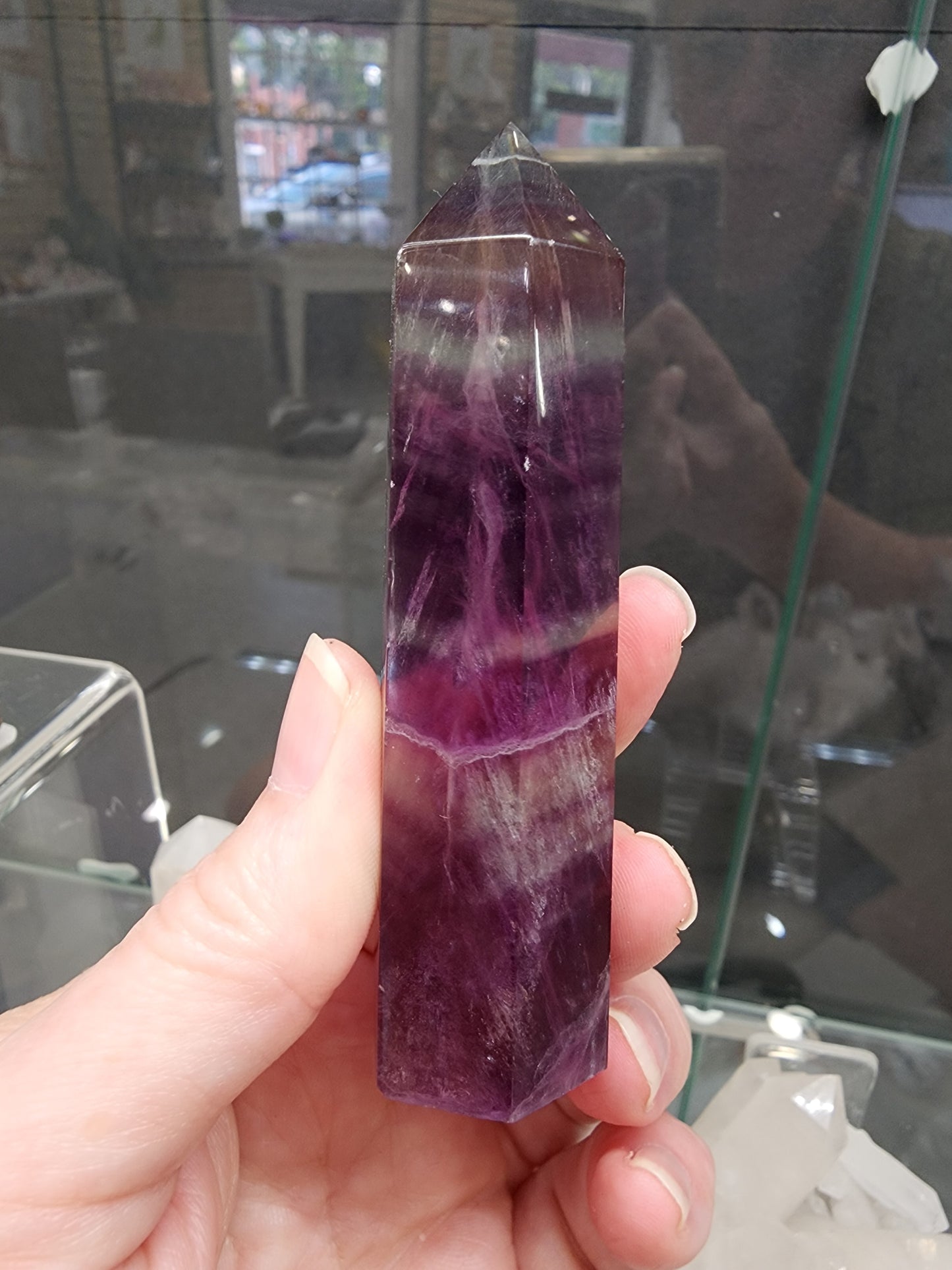 Rainbow Fluorite Tower