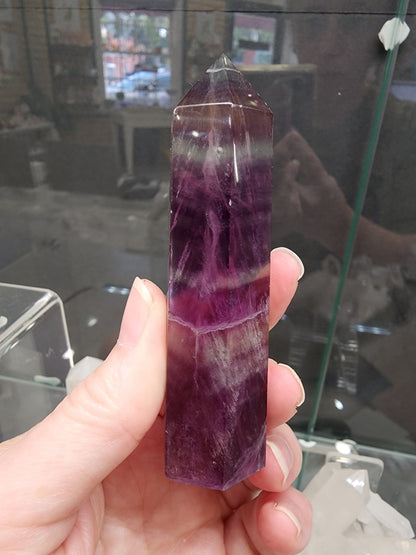Rainbow Fluorite Tower