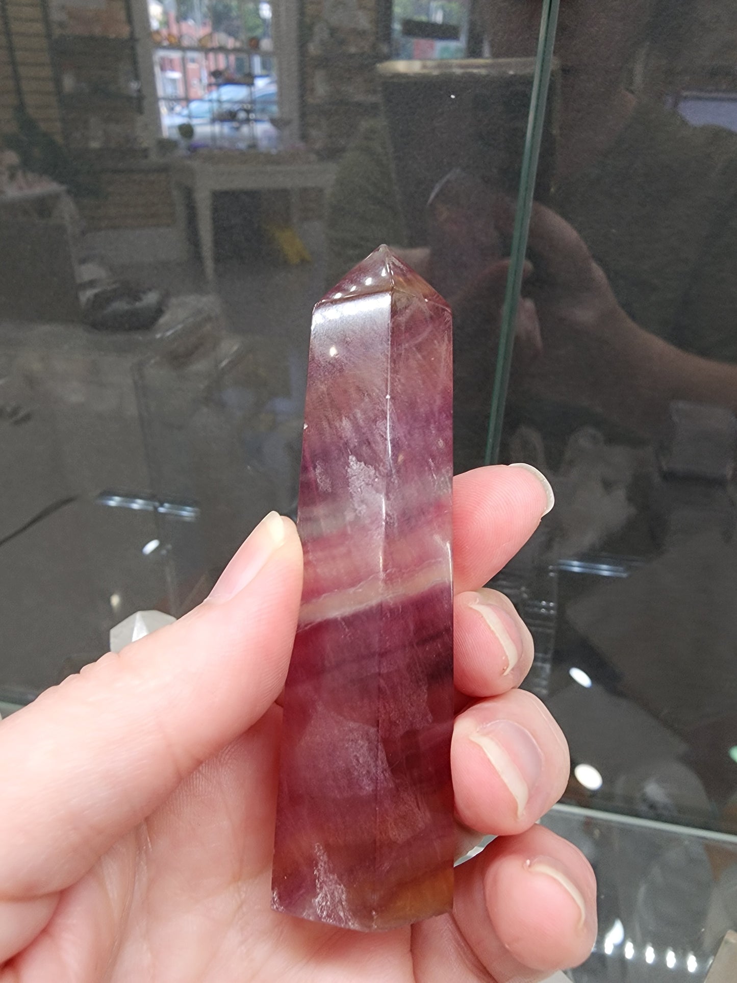 Rainbow Fluorite Tower