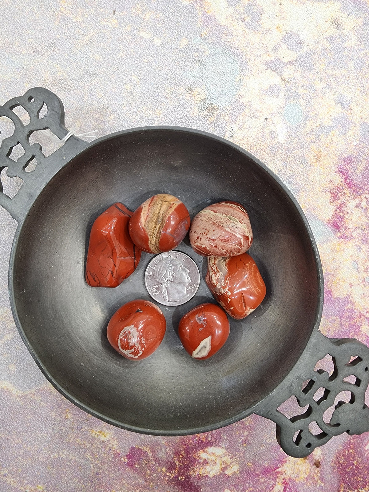 Red Jasper Tumbles