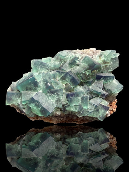 Fluorite - Naughty Gnome Pocket, Diana Maria Mine, Frosterley, Weardale, Co. Durham, England