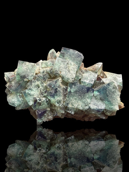 Fluorite - Naughty Gnome Pocket, Diana Maria Mine, Frosterley, Weardale, Co. Durham, England