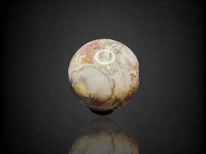 Flower Agate Sphere