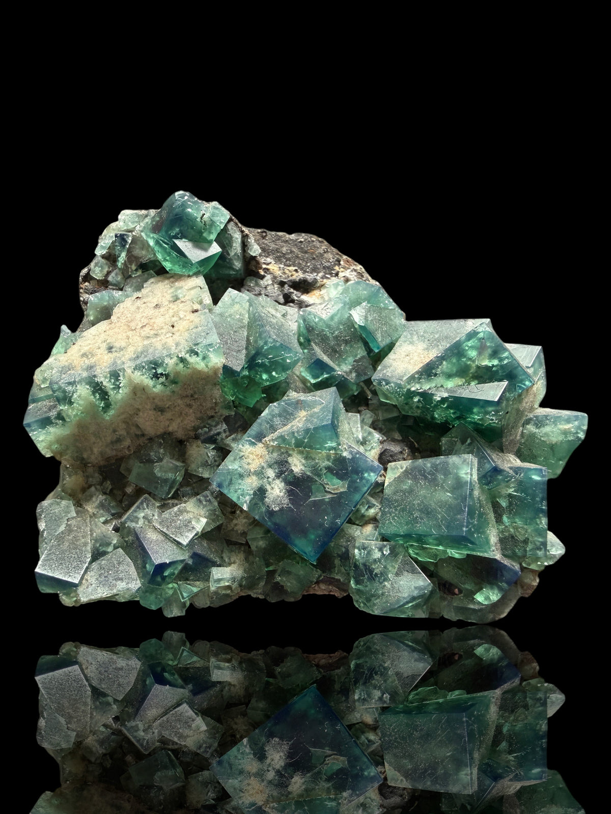 Fluorite - Diana Maria Mine, Frosterley, Weardale, Co. Durham, England