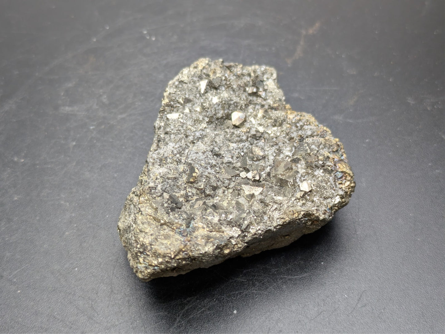 PYRITE- Huanzala Mine, Huallance, Bolognesi Province, Ancash, Peru- Sm Cabinet
