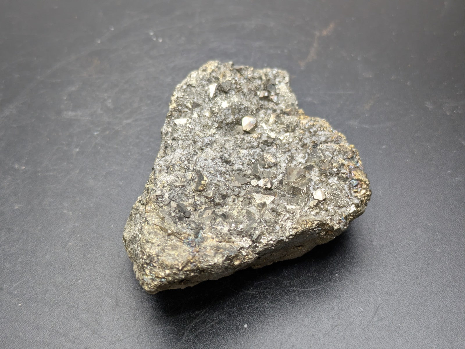 PYRITE- Huanzala Mine, Huallance, Bolognesi Province, Ancash, Peru- Sm Cabinet