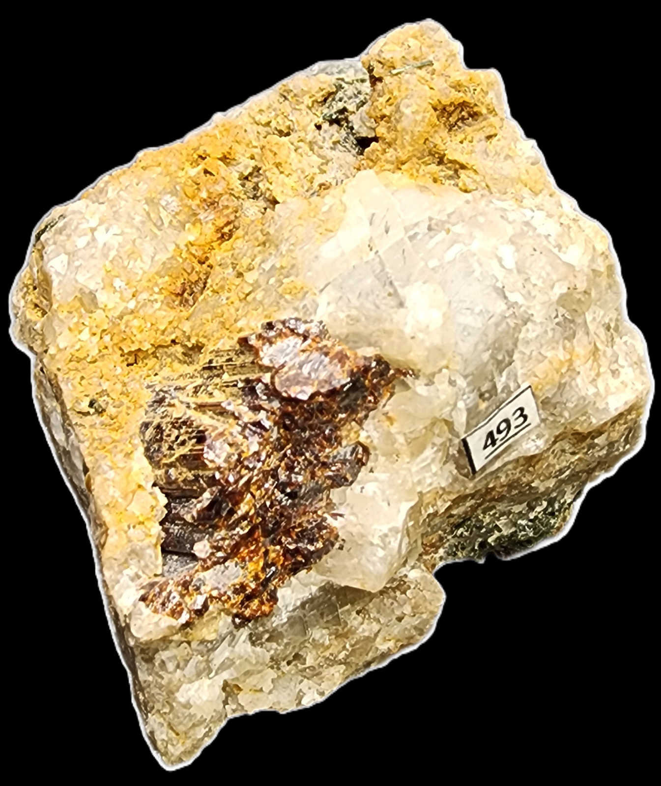 RUTILE- McGregor Lake, Québec, Canada- Miniature-Sized