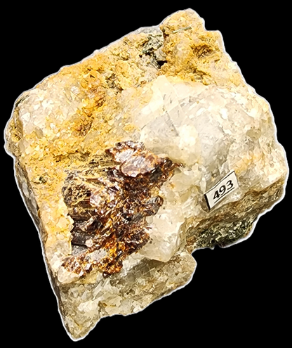 RUTILE- McGregor Lake, Québec, Canada- Miniature-Sized