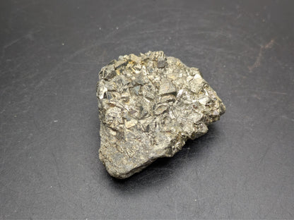 PYRITE- Huanzala Mine, Huallance, Bolognesi Province, Ancash, Peru- Miniature