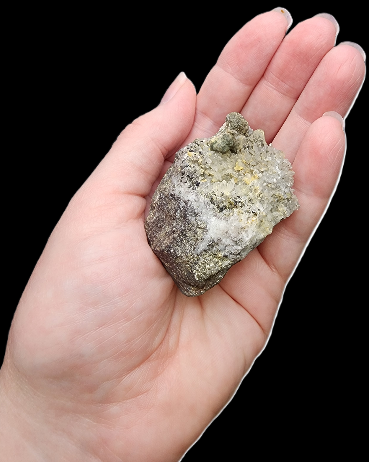 ZINKENITE W/ QUARTZ AND PYRITE- San José Mine, Cercado Province, Oruro, Bolivia