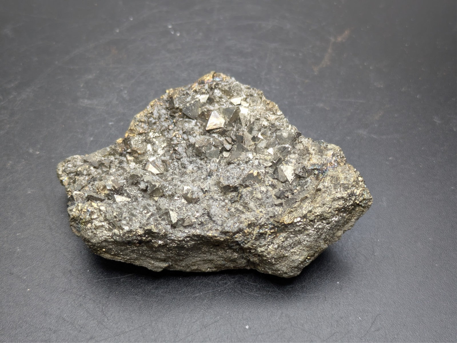 PYRITE- Huanzala Mine, Huallance, Bolognesi Province, Ancash, Peru- Sm Cabinet