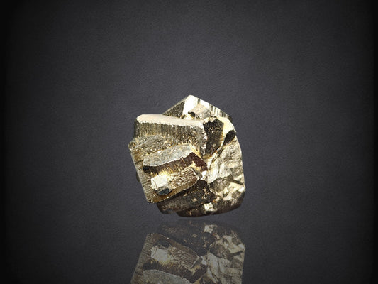 PYRITE- Ambas Aguas, Muro de Aguas, La Rioja, Spain- Miniature