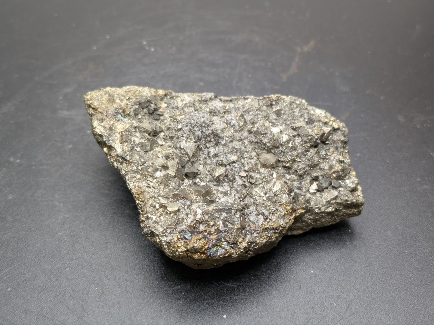 PYRITE- Huanzala Mine, Huallance, Bolognesi Province, Ancash, Peru- Sm Cabinet