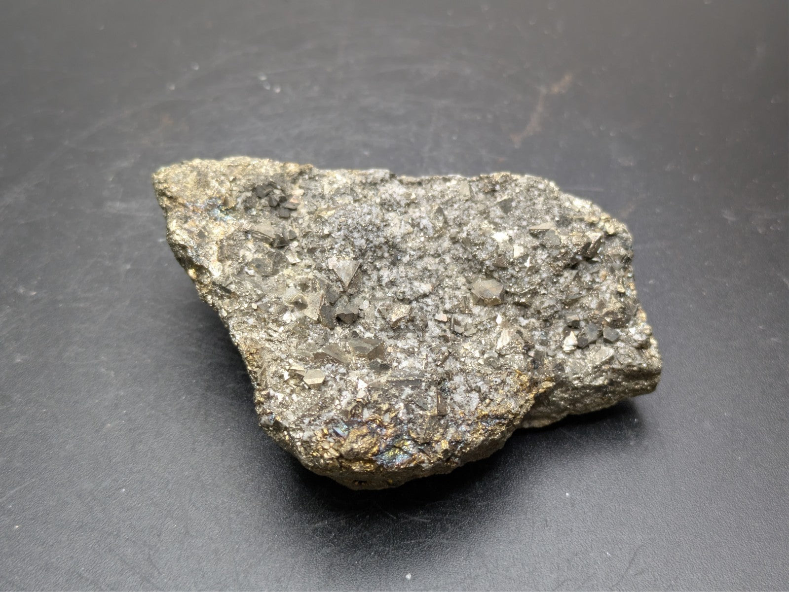 PYRITE- Huanzala Mine, Huallance, Bolognesi Province, Ancash, Peru- Sm Cabinet