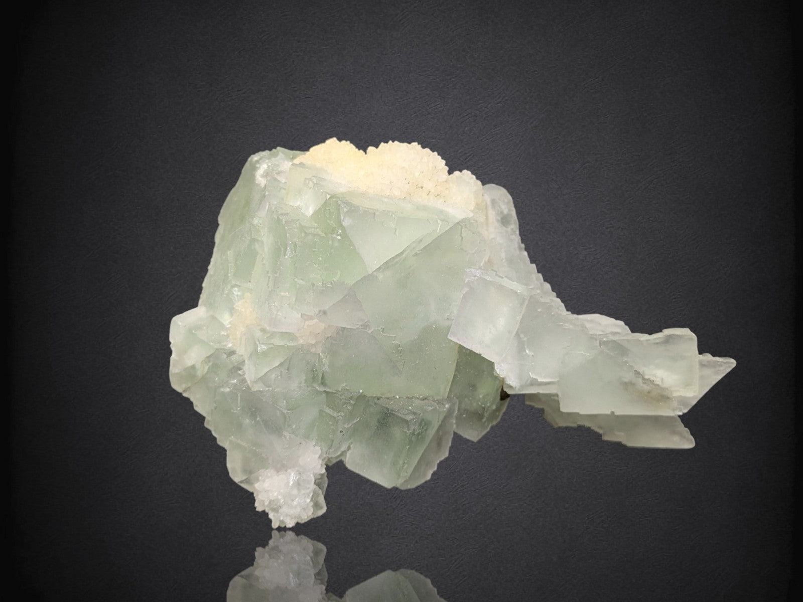 FLUORITE- Xianghualing Mine, Linwu Co, Chenzhou, Hunan, China- Cabinet