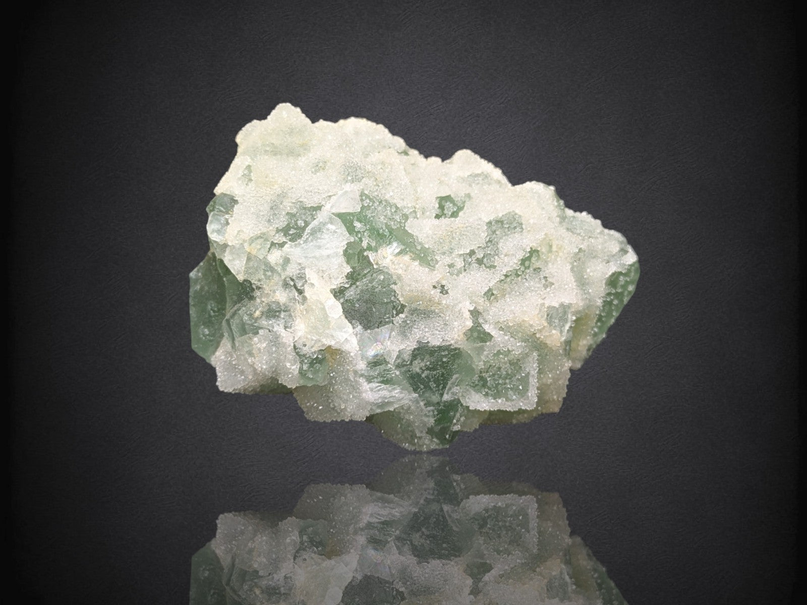 FLUORITE- Xianghualing Mine, Linwu Co, Chenzhou, Hunan, China- Cabinet