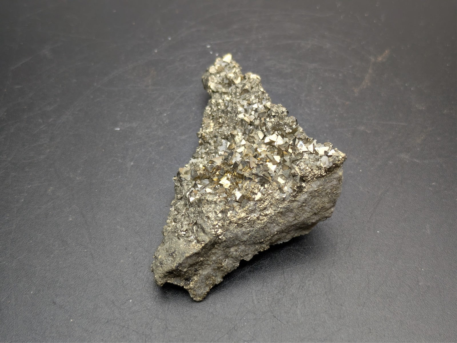 PYRITE- Huanzala Mine, Huallance, Bolognesi Province, Ancash, Peru- Sm Cabinet